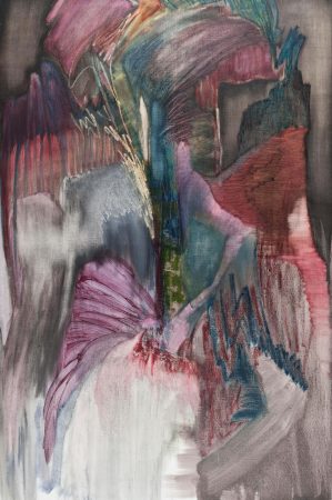 《Untitled》　油彩、カンヴァス/2013