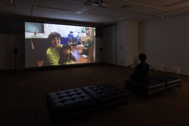 「あなたが眠りにつくところ」ジョイス・ラム展示風景