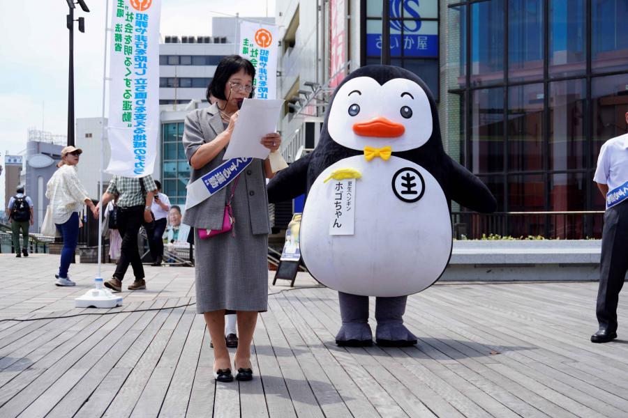 社明街頭キャンペーン2