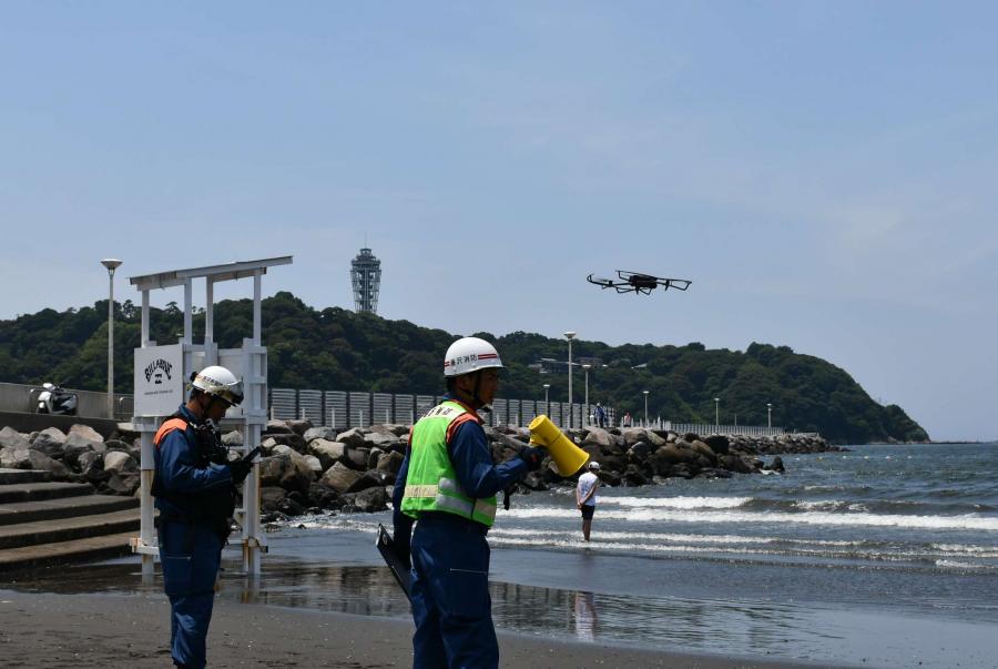ドローンによる行方不明者の捜索